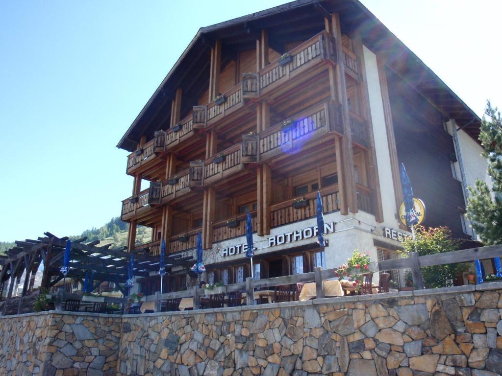 Hotel Restaurant Rothorn Visperterminen Eksteriør billede