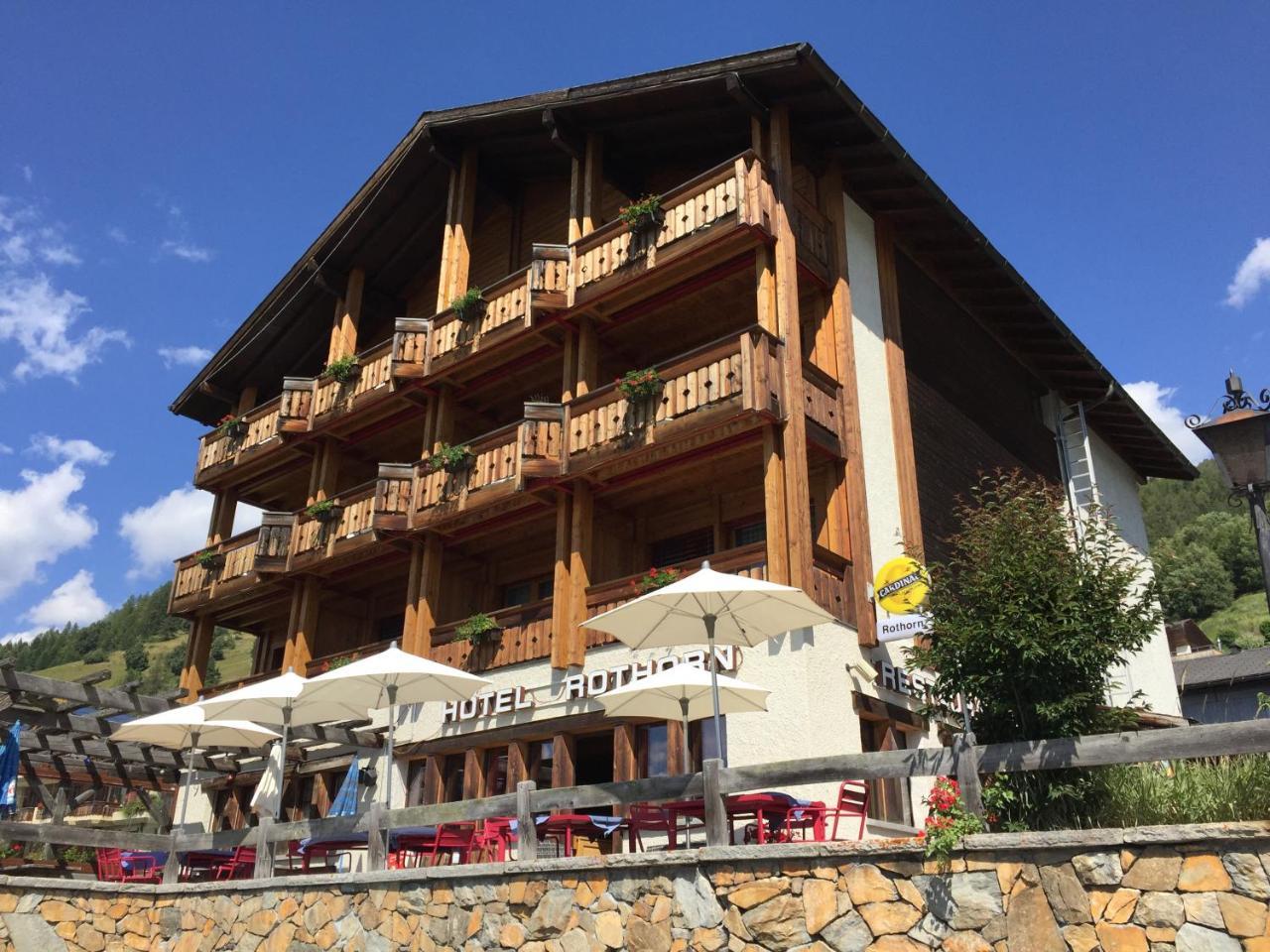 Hotel Restaurant Rothorn Visperterminen Eksteriør billede